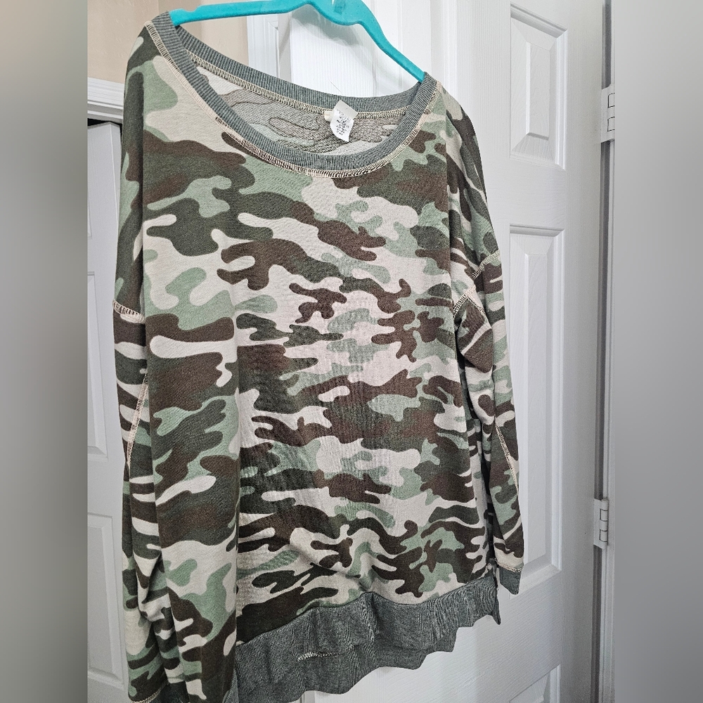 Long sleeve sweatshirt material